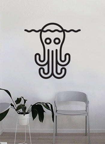 Octopus Decal Sticker Wall Vinyl Decor Art Living Room Bedroom Kids Nursery Baby Teen Animal Ocean Beach Fish