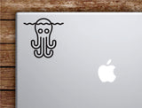 Octopus Laptop Wall Decal Sticker Vinyl Art Quote Macbook Apple Decor Car Window Truck Teen Inspirational Girls Animals Ocean Beach