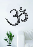 OM V4 Decal Sticker Wall Vinyl Decor Art Living Room Bedroom Yoga Mandala Spirit Namaste Design