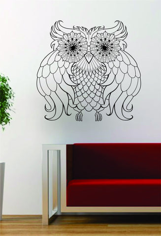 Owl Version 7 Bird Design Animal Decal Sticker Wall Vinyl Decor Art