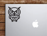 Owl Laptop Wall Decal Sticker Vinyl Art Quote Macbook Apple Decor Car Window Truck Teen Inspirational Girls Animals Birds