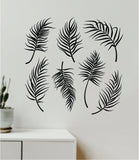 Palm Leaves Wall Decal Home Decor Sticker Art Vinyl Bedroom Boys Girls Teen Baby Nursery Nature Adventure Tree Tropical Ocean Beach