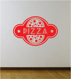 Pizza Logo V1 Wall Decal Sticker Bedroom Room Art Vinyl Home Decor Teen Food Business Kitchen Chef