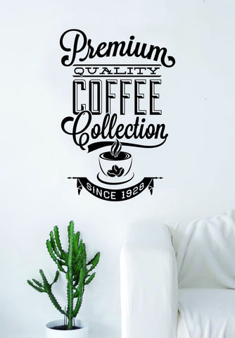 Premium Quality Coffee Quote Wall Decal Sticker Bedroom Living Room Art Vinyl Beautiful Kitchen Cute Shop Morning