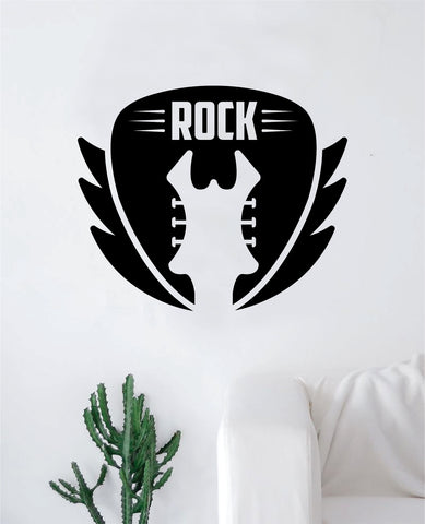 Guitar V3 Wall Decal Sticker Bedroom Room Art Vinyl Home Decor Music Teen Kids Electric Acoustic Rock