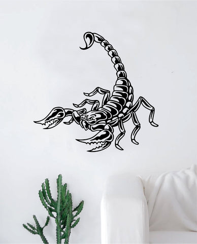 Scorpion Design Decal Sticker Wall Vinyl Art Decor Home Bedroom Teen Animals Insect Sting