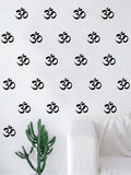 Set of 30 Oms Pattern Decal Sticker Wall Vinyl Art Home Decor Teen Yoga Om Namaste Meditate
