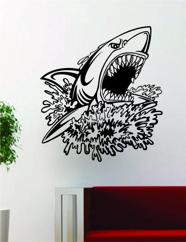 Shark V10 Ocean Animal Design Decal Sticker Wall Vinyl Decor Art