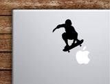 Skater V2 Laptop Wall Decal Sticker Vinyl Art Quote Macbook Decor Car Window Truck Kids Baby Teen Inspirational Girls Boys Sports Skateboard