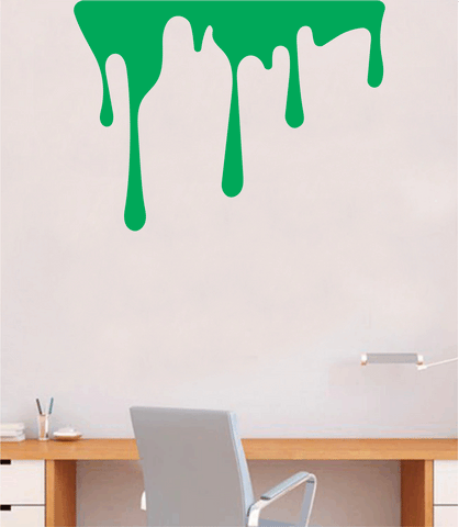 Slime V3 Wall Decal Sticker Bedroom Home Room Art Vinyl Inspirational Decor Teen Boy Girl Family Drip Nursery Playroom Kids Baby Fun Son Daughter