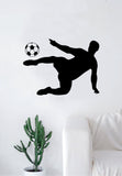 Soccer Player V3 Wall Decal Sticker Vinyl Art Decor Home Bedroom Sports Futbol World Cup FIFA Teen Kids Baby Nursery