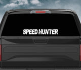 Speed Hunter Wall Decal Car Truck Window Windshield JDM Sticker Vinyl Lettering Quote Drift Boy Girl Funny Sadboyz Racing Men Broken Heart Club