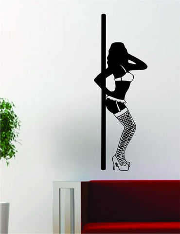 Stripper V2 Girl Funny Design Decal Sticker Wall Vinyl Decor Art