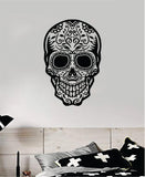 Sugar Skull v21 Art Wall Decal Sticker Vinyl Room Bedroom Home Decor Teen Day of the Dead Zombie Sugarskull Tattoo