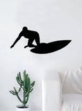 Surfer V7 Decal Sticker Wall Vinyl Art Home Room Decor Room Bedroom Teen Sports Surf Board Surfing Ocean Beach Waves Good Vibes
