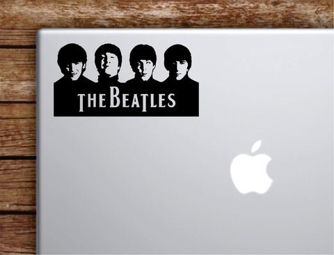 The Beatles V2 Laptop Wall Decal Sticker Vinyl Art Quote Macbook Decor Car Window Truck Kids Baby Teen Inspirational Girls Boys Music
