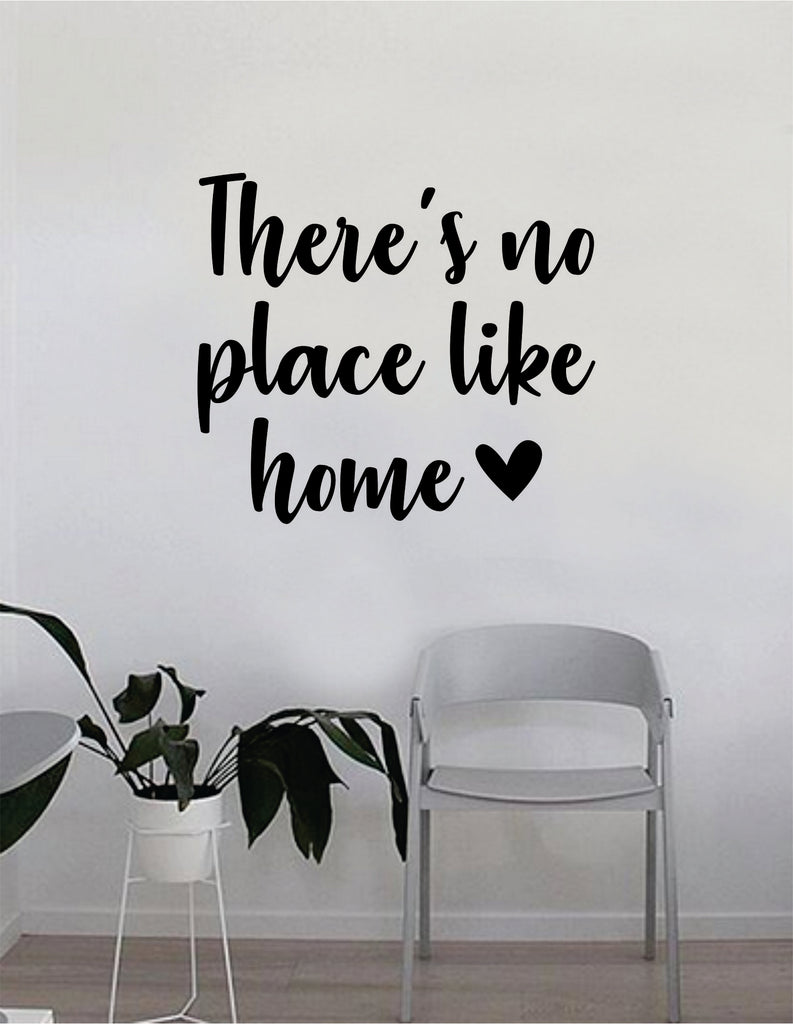 There's No Place Like Home Wall Decal Sticker Room Art Vinyl Home Hous ...