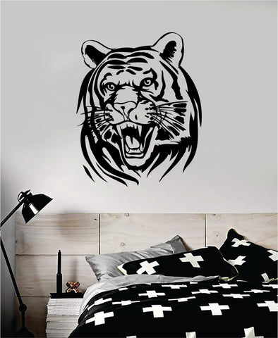 Tiger V8 Wall Decal Home Decor Vinyl Sticker Art Bedroom Room Animal Baby Kids Teen Nursery Beast Gym