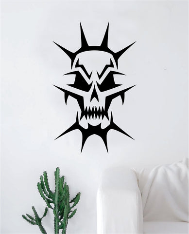 Tribal Skull V3 Decal Sticker Wall Vinyl Art Wall Bedroom Room Home Decor Teen Inspirational Teen Kids Tattoo