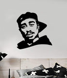 Tupac V5 Wall Decal Home Decor Art Sticker Vinyl Bedroom Room Boy Girl Music Hip Hop Rap 2pac Shakur Legend