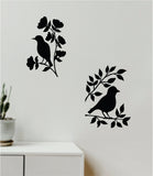 Two Birds Wall Decal Home Decor Sticker Art Vinyl Bedroom Boys Girls Teen Baby Nursery Animals Flowers Nature Tree Branch