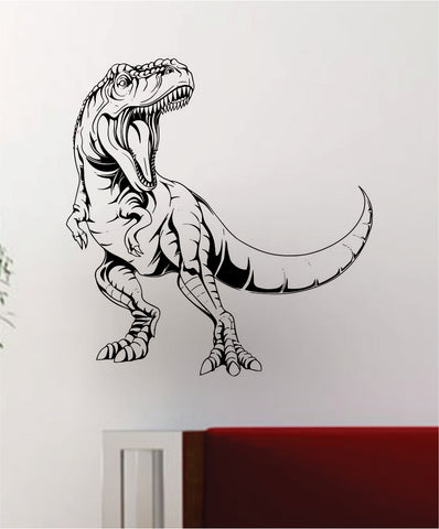 Tyrannosaurus Rex Trex Dinosaur Wall Decal Sticker Vinyl Art Bedroom Living Room Decor Teen Boy Girl Nursery School Children Museum Dino
