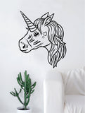 Unicorn V5 Wall Decal Sticker Vinyl Room Decor Decoration Art Bedroom Cute Magical Horse Girl Teen