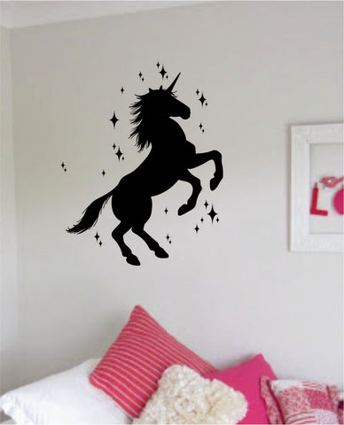Unicorn V8 Wall Decal Sticker Vinyl Room Decor Art Bedroom Cute Magical Horse Girl Teen Baby Nursery