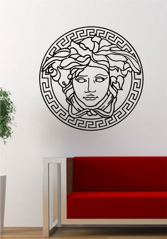 Versace Logo Medusa Decal Sticker Wall Vinyl Decor Art