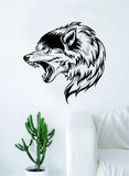 Wolf V5 Animal Design Decal Sticker Wall Vinyl Art Home Room Decor Dog Moon