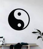 Yin Yang Big Quote Wall Decal Sticker Decor Vinyl Art Bedroom Teen Good Vibes Happy Yoga Balance Namaste