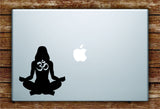 Yoga Om Silhouette Laptop Decal Sticker Vinyl Art Quote Macbook Apple Decor Mandala